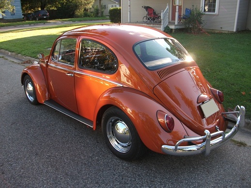 A nice burnt Orange.