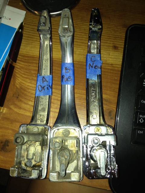 The under-sides of my handles.